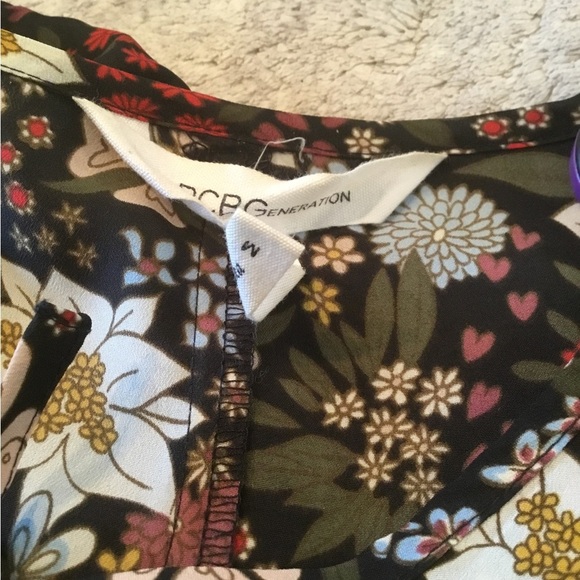BCBGeneration Multicolor Floral Blouse - Picture 5 of 5